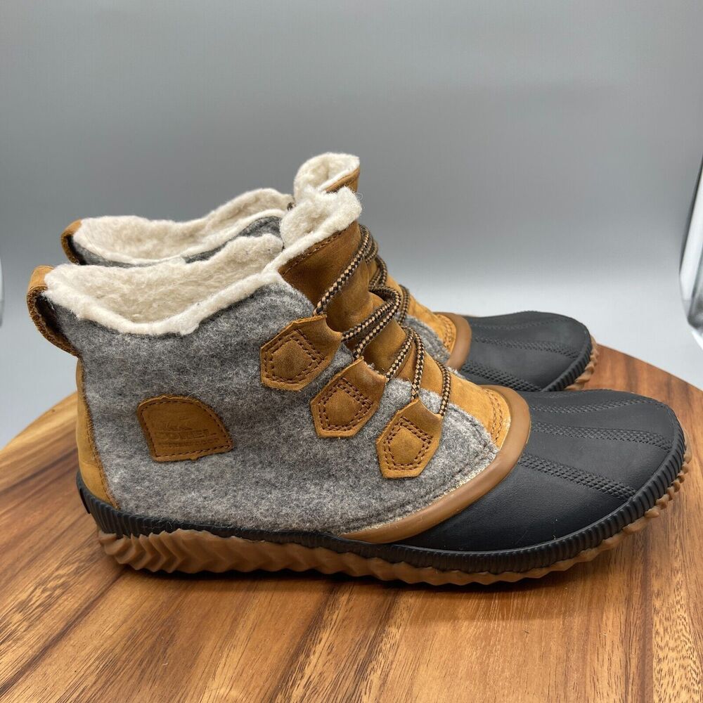 Sorel Women's Winter Boots - Gray, Black, and Brown